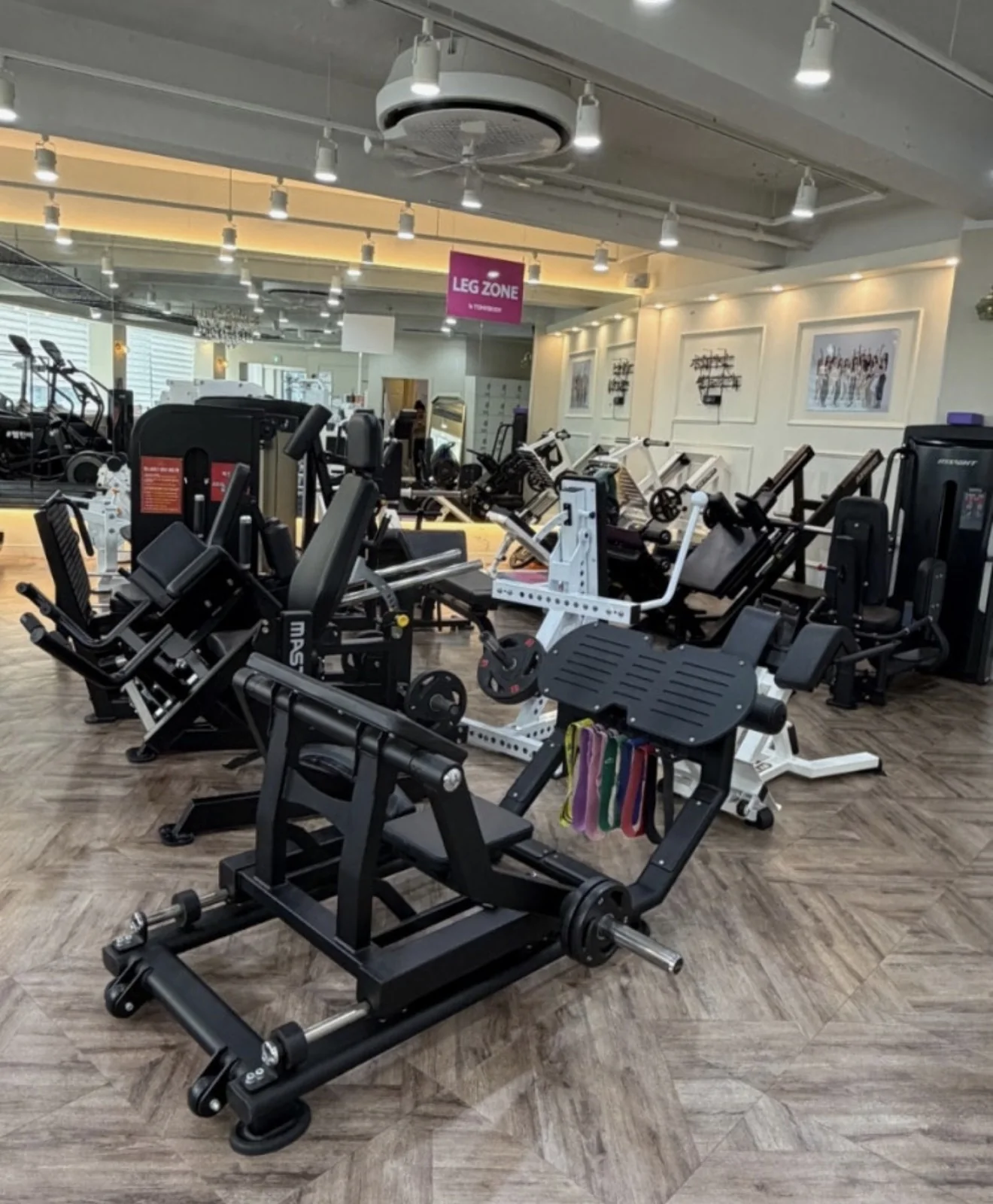 토니바디W우먼 LEG ZONE 하체 머신 존